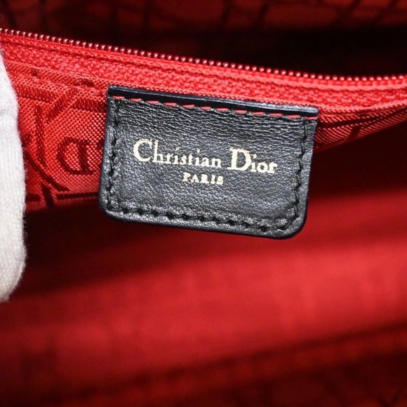 Authenticity Guarantee CHRISTIAN DIOR Lady Cannage Hand Tote Bag - Picture 10 of 16